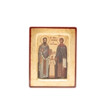 Εικόνα-Άγιοι Ραφαήλ, Νικόλαος και Ειρήνη
